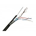 Информационный кабель (витая пара) FTP 4x2 с троссом